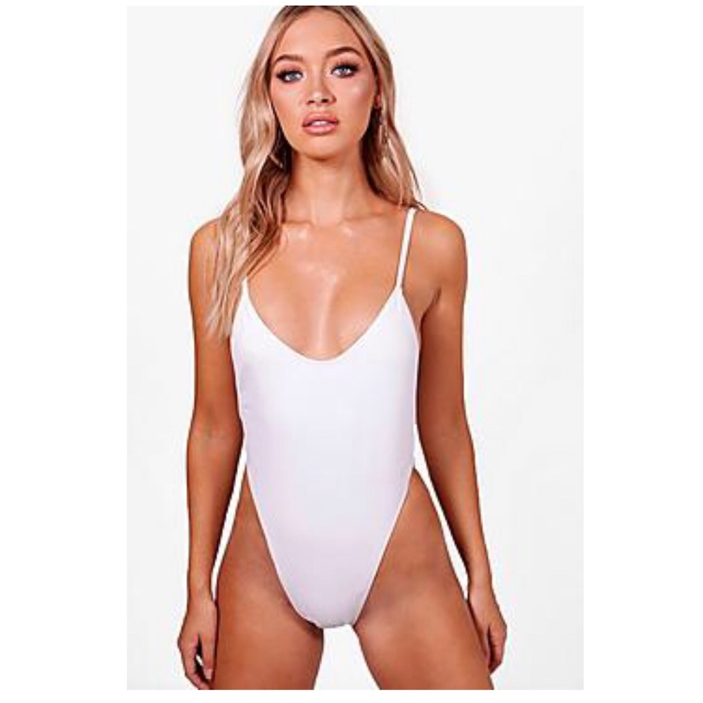 High Waisted One piece swim